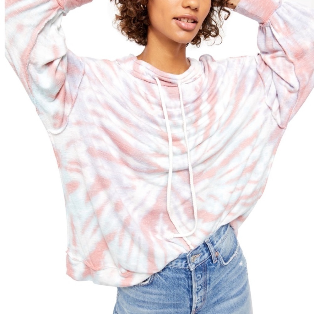 FREE PEOPLE Best Catch Tie Dye Tunic